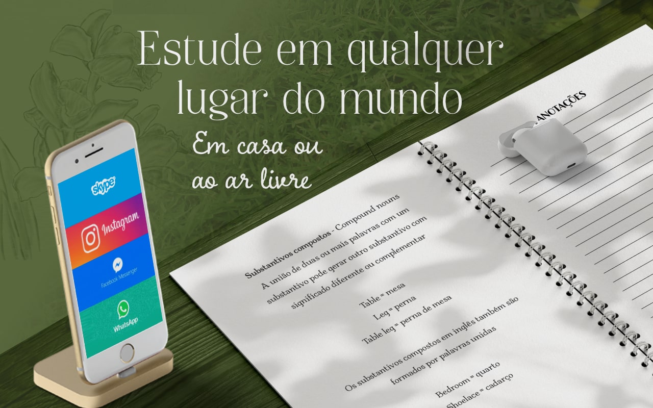 Curso on line de inglês Ateliê José Augusto Novas