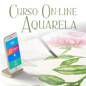 Curso on-line de Aquarela - Valor mensal