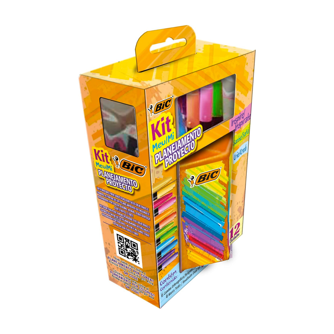 BIC, Kit Meu Planejamento, 12 Unidades