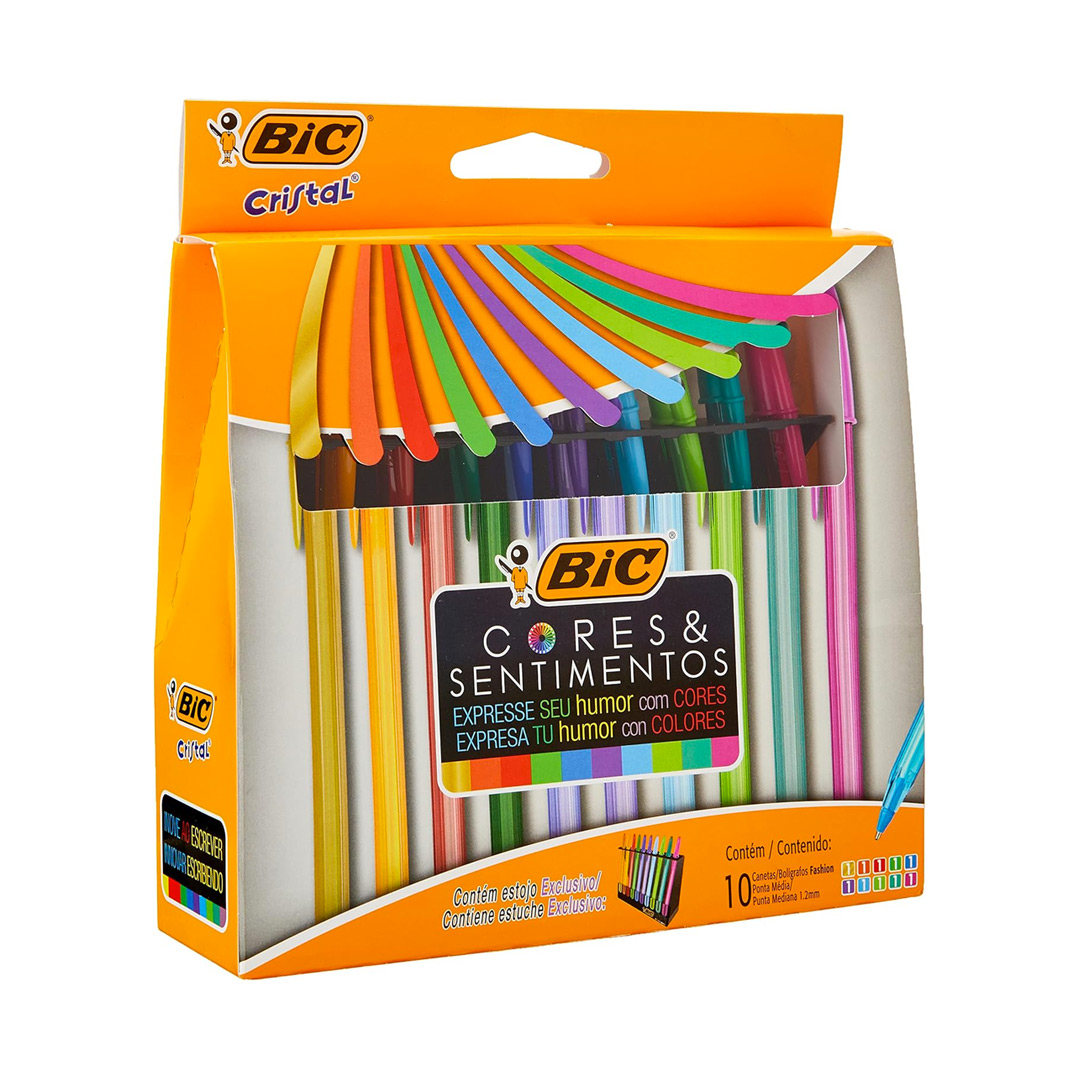 KIT CORES E SENTIMENTOS BIC