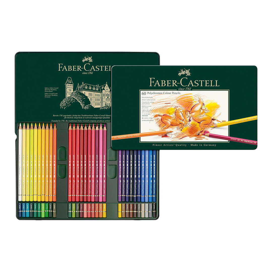 A&G Est L. Polychromos, Faber-Castell, 110011, Multicor, 120 cores