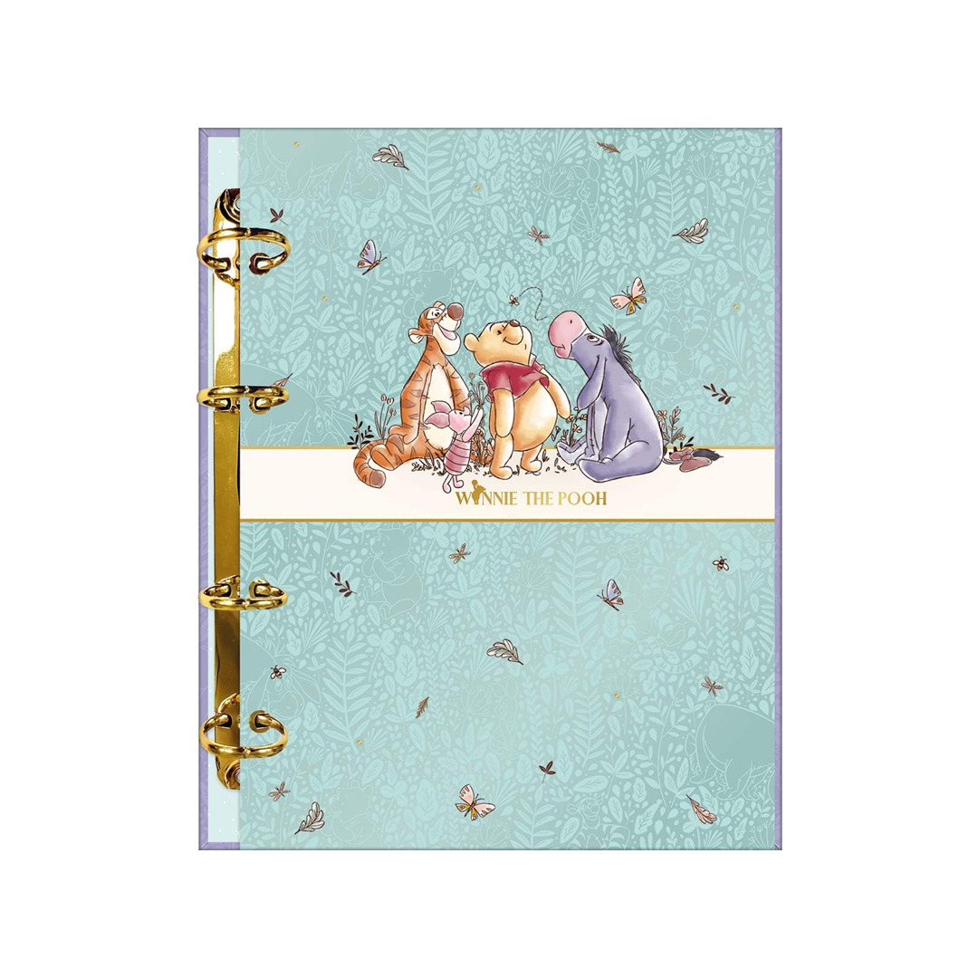 Tilibra - Caderno Argolado Cartonado Colegial Pooh 80 Folhas