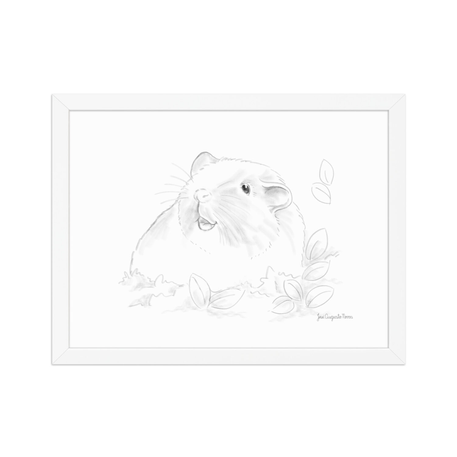 Pôster de papel fosco com moldura - Image 7