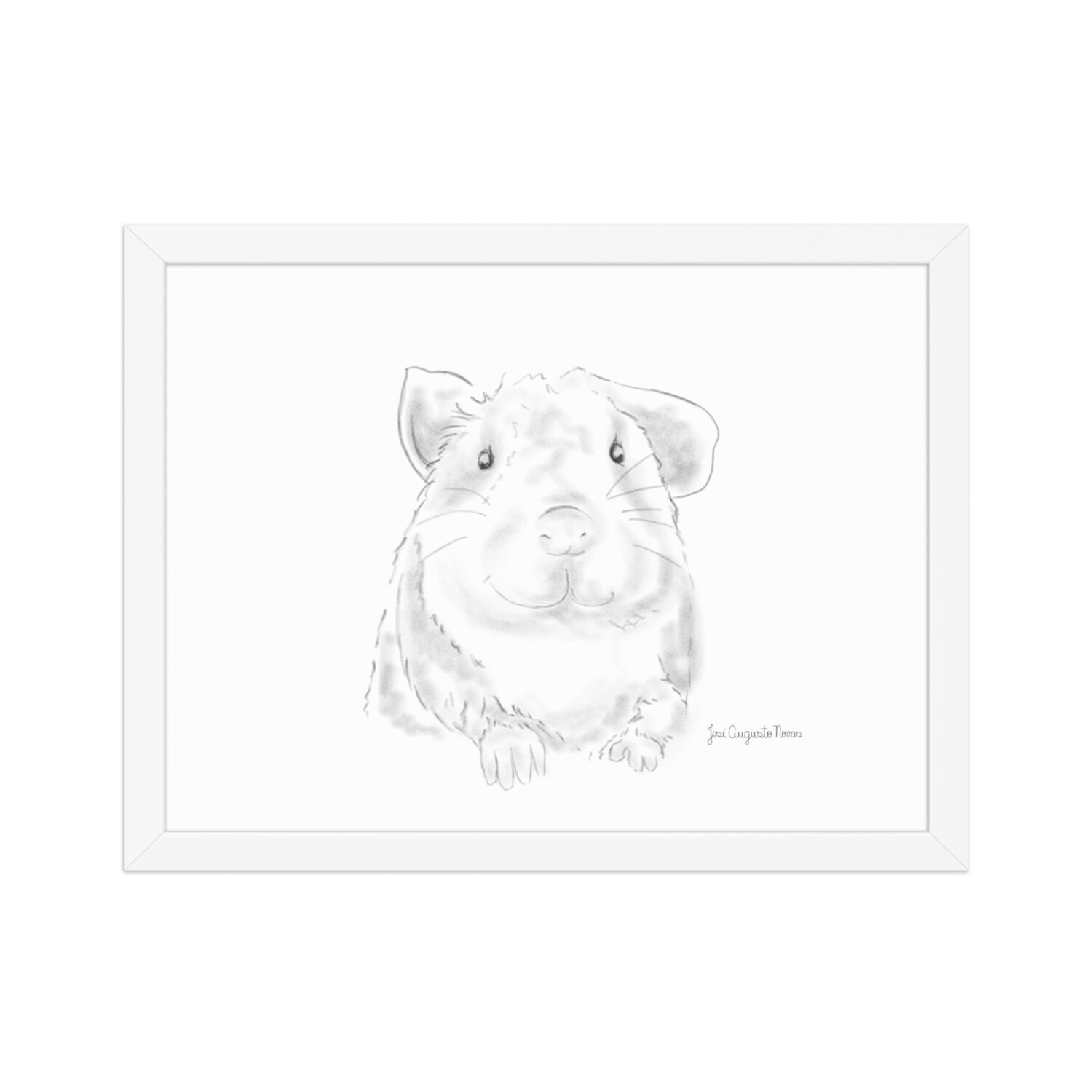 Pôster de papel fosco com moldura - Image 7