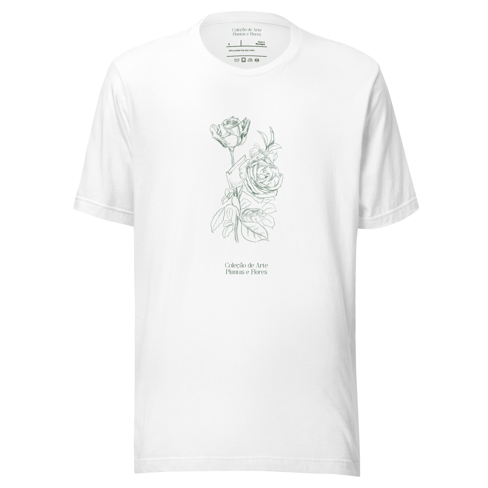 Camiseta unissex - Duas Rosas