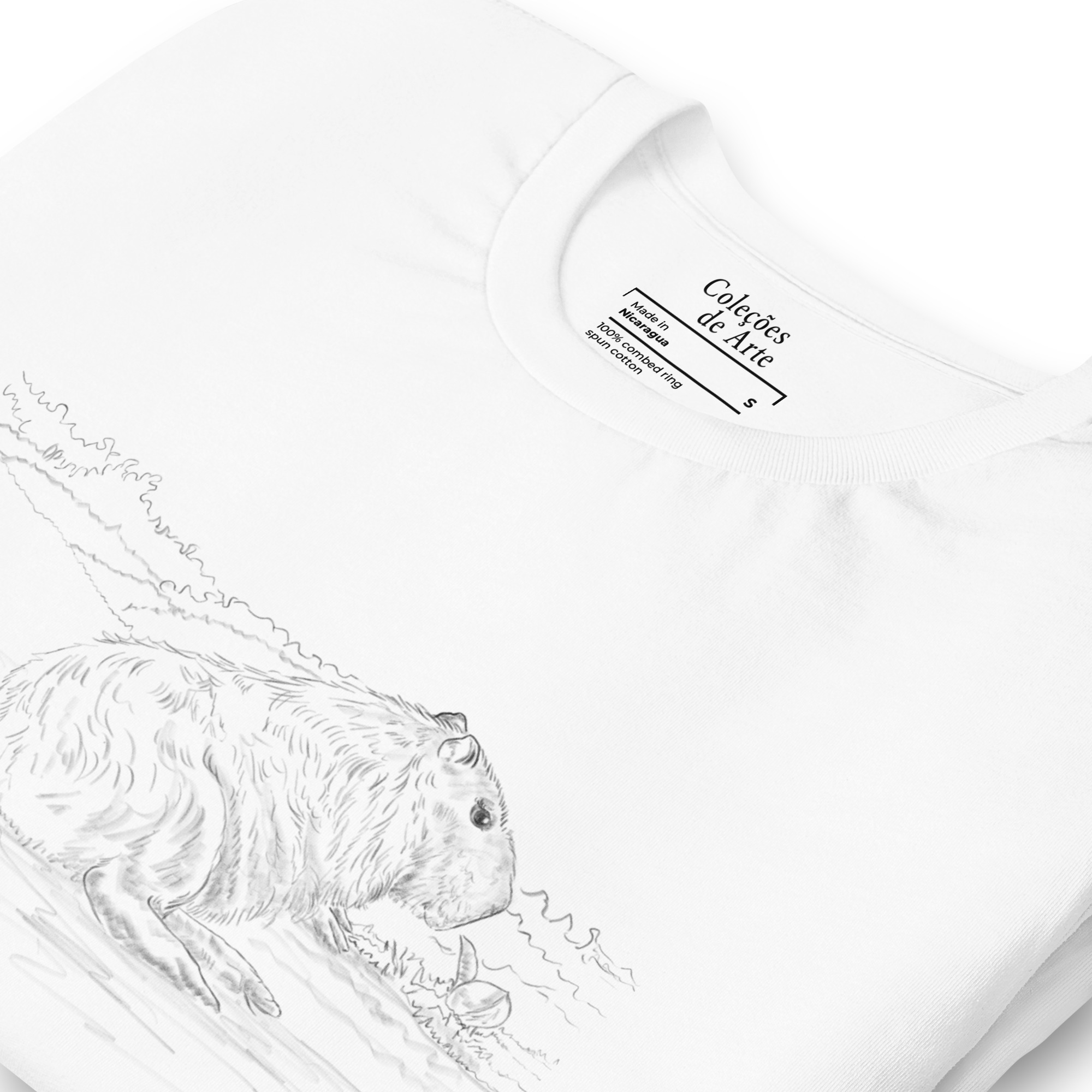 Camiseta unissex - Capivaras - Imagem 2