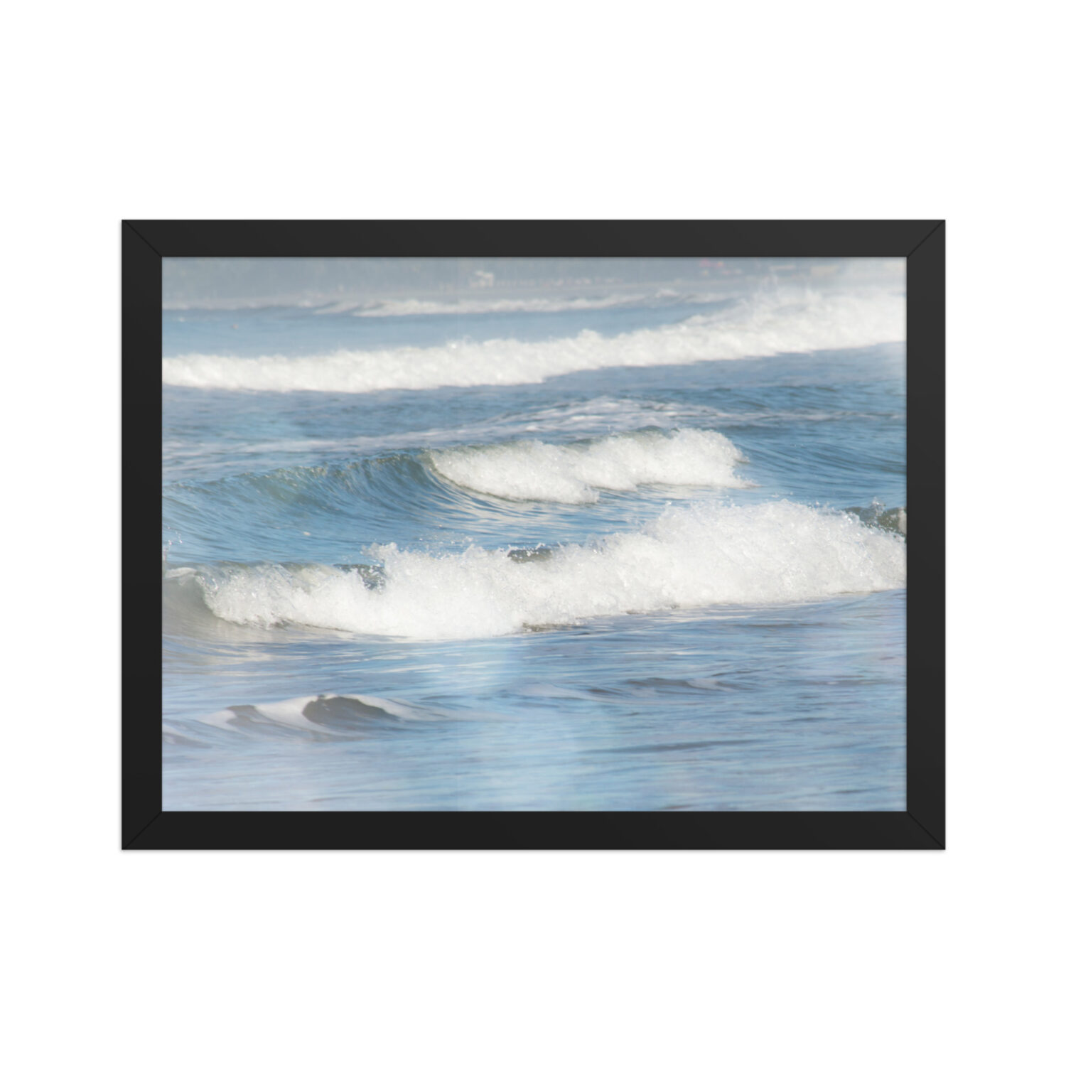 Pôster de papel fosco com moldura